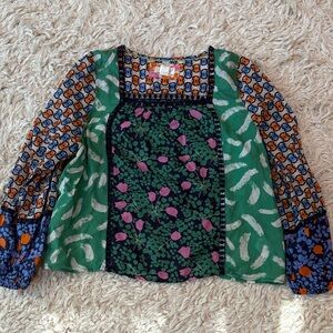 Maeve by Anthro Floral Women’s Blouse size small